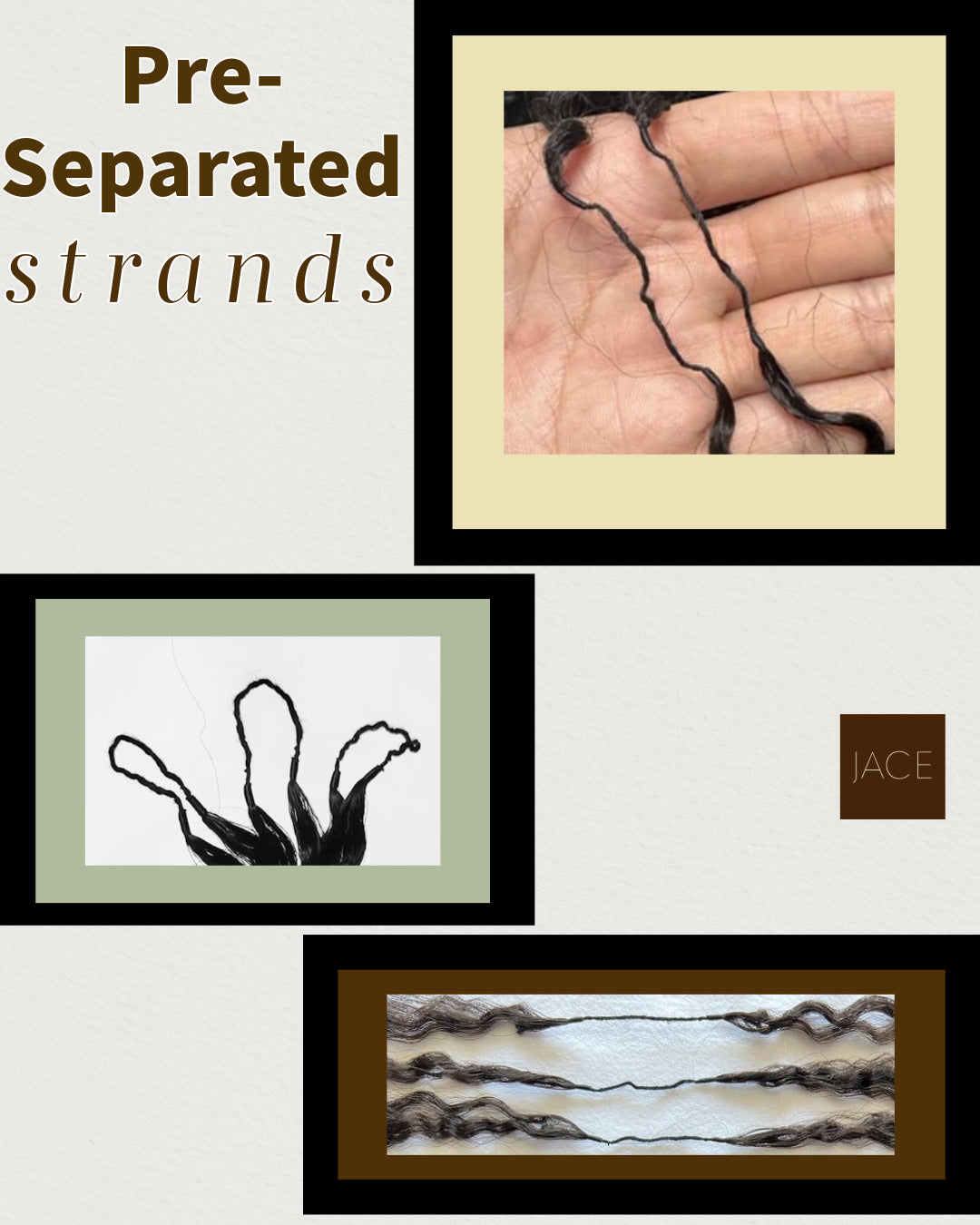 NEW! JACE INVISIBLE CROCHET STRANDS