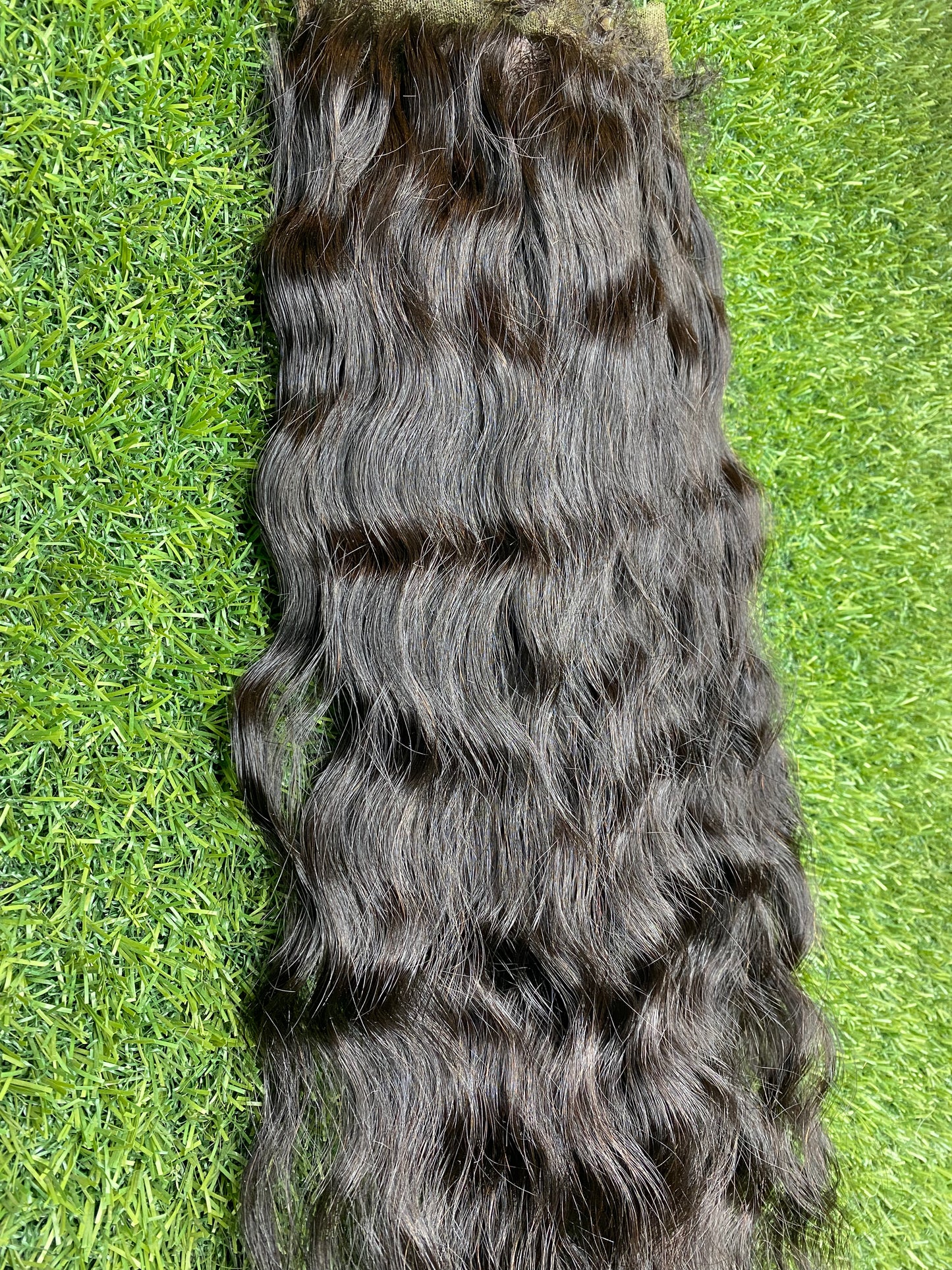 18" Soft Wave, Dark Silk, Extended Closure 7x4"