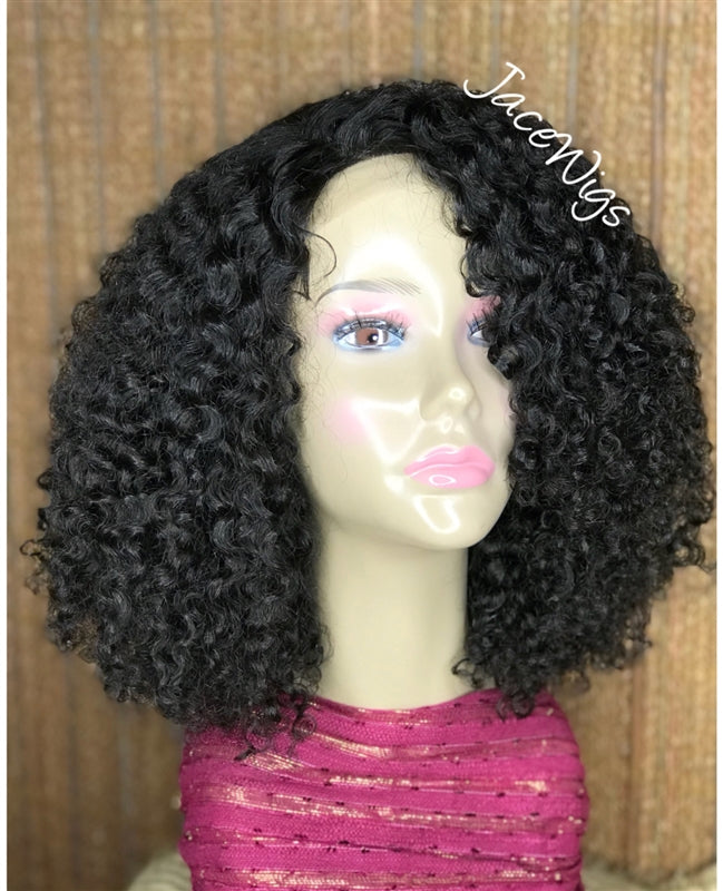 Wig Drop: 14" Inverted Curl Baby Bob