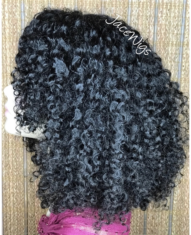 Wig Drop: 14" Inverted Curl Baby Bob