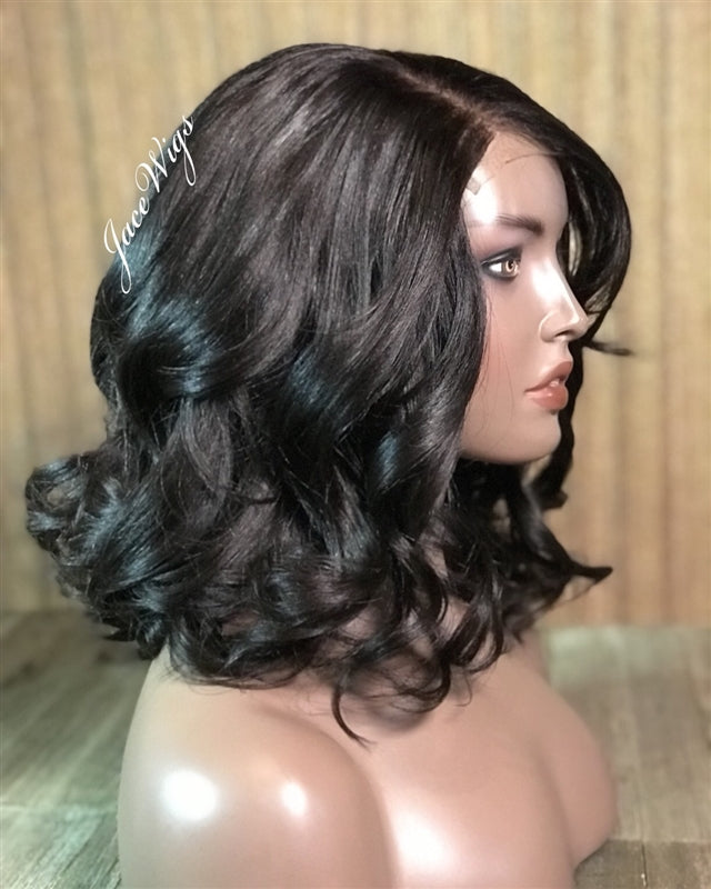 Wig Drop: 14" SMOKY