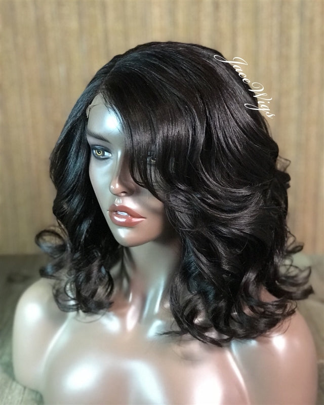 Wig Drop: 14" SMOKY