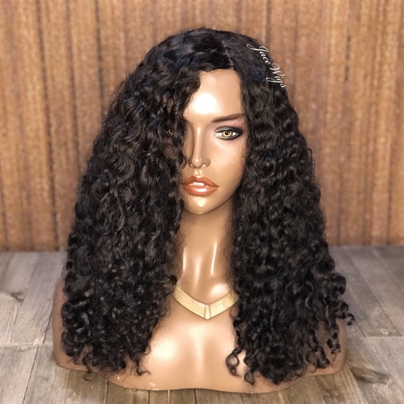 Wig Drop: 18" TEXTURED CURL UNIT