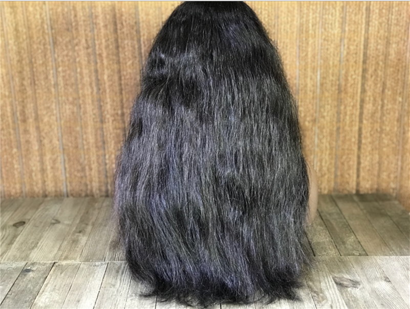 18", 20" or 22" RAW 'TRACY' - U-PART WIG