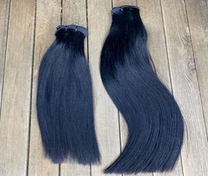 Jet Black Hand-Tied Weft Set